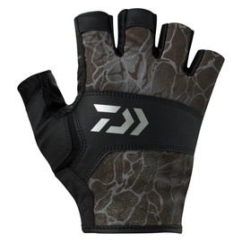 Daiwa 25DG-8125 Game Gloves, 5-Cut Tide Black, L