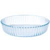 RONDURE Deep Pie Dish for Baking 10-inch Glass Pie Plate