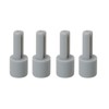 DGBRSM 4PCS 6mm D Shaft Hole Mixer Potentiometer Extension Shaft