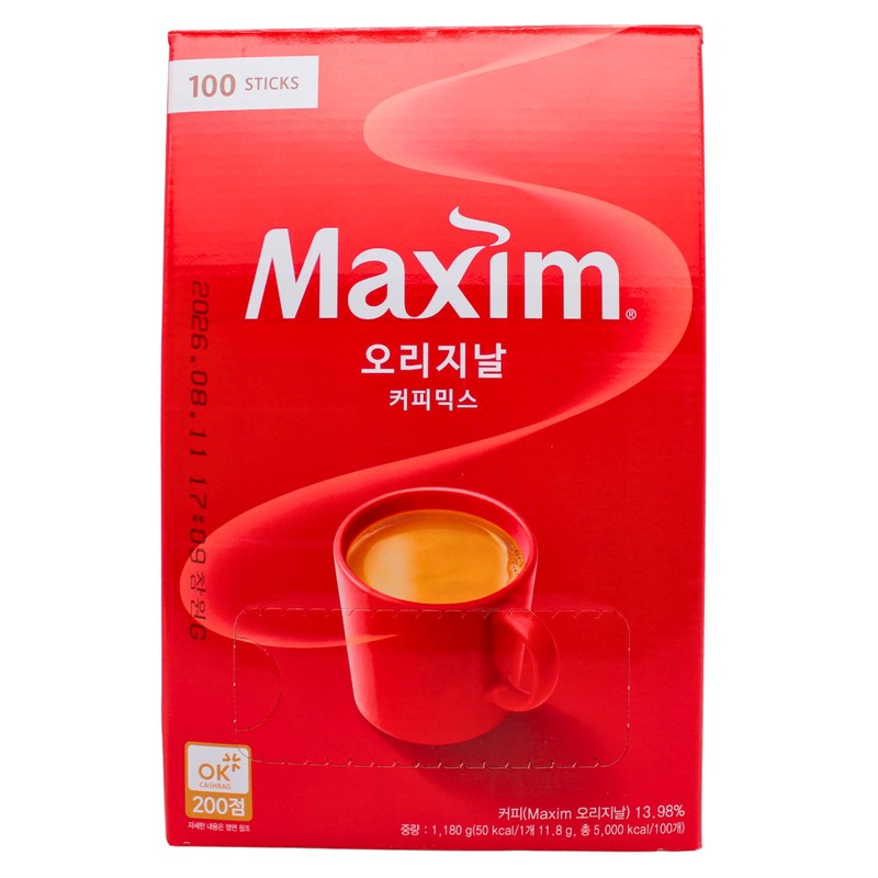 [Maxim] Original Coffee Mix/맥심 오리지날 커피믹스 (12g100pks)