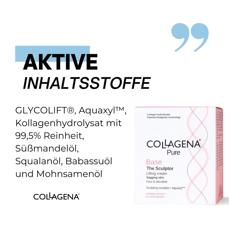 Collagena Pure The Sculptor Lifting Cream – Sofortige Straffung und