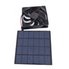 5W Solar Panel Fan Eco Friendly Low Noise Compact Portable