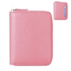 MeYuxg Women's Small Leather Wallet Credit Card Holder RFID Protection