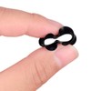 Longbeauty 20pcs Tunnels Kit 2g-1" Silicone Ear Skin Gauges Plugs