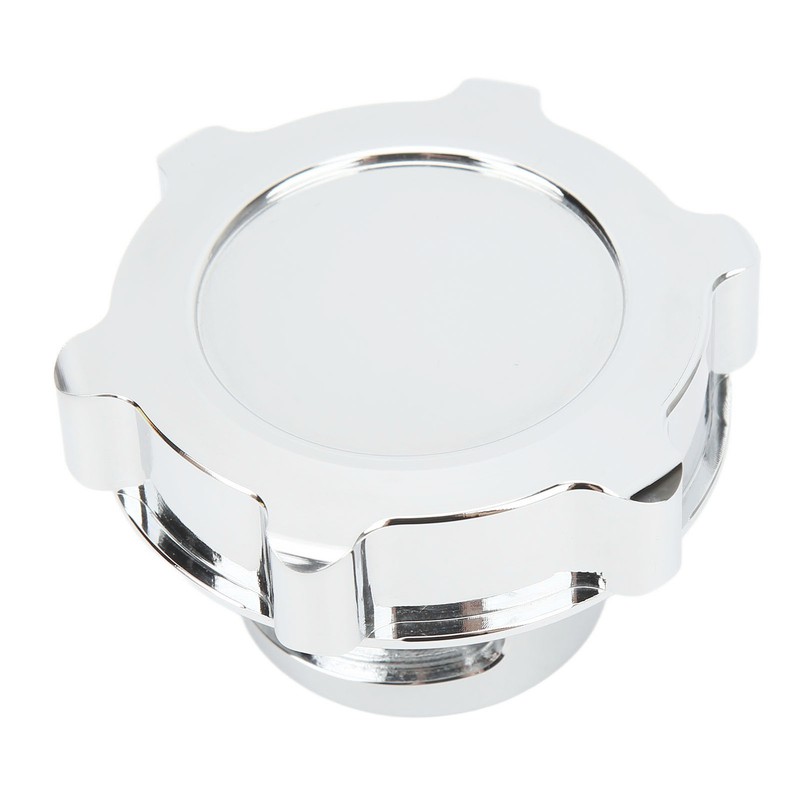 Oil Cap Aluminium Alloy Polished Oil Inlet Cover Cap Replacement