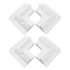 4pcs Solar Panel Corner Bracket Anti UV ABS Solar Panel