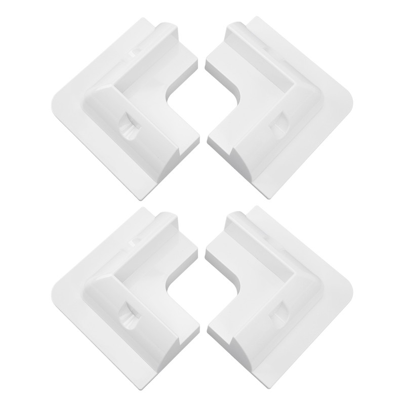 4pcs Solar Panel Corner Bracket Anti UV ABS Solar Panel