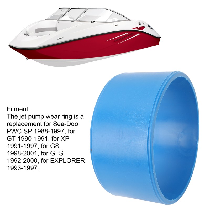 Motorboat Jet Pump Wear Ring 271000290 ABS Propulsion System Wear