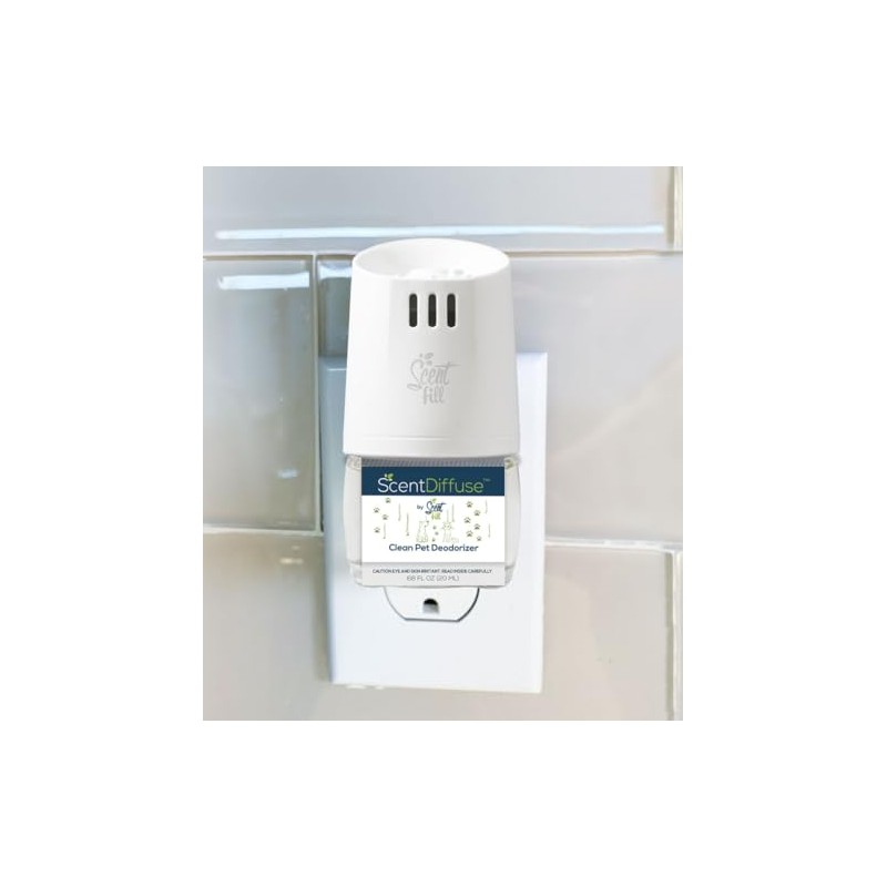 Scent Fill Clean Pet Plug in Air Freshener, 4 Scented