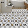 20PCS Ceramic Tile Sticker Waterproof Non Slip Wall Floor Sticker