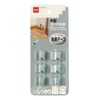 Nitoms H165 Large Cord Stops, Pack of 6, Silver