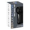 Reflex Active Black Mini Handheld Pocket Fan for Travel, Commuting,