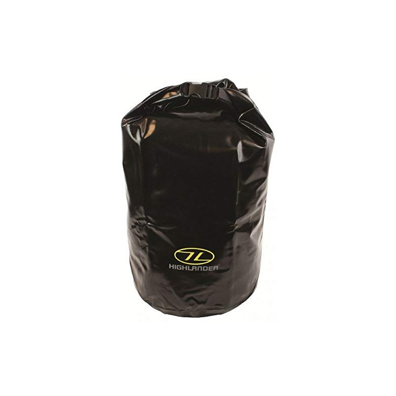 Waterproof Dry Kit Bag for Camping and Watersports - Black