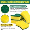 MAQIHAN 18PCS Heavy Duty Scrub Sponge - Dish Scrubber Sponge