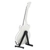 5.5in White Miniature Electric Guitar Replica with Box Instrument Model