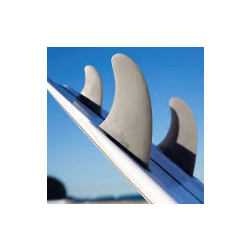 FUNKTION FKGFCC-FCS-MR-TWIN 5.39" 3.39" Fin Set for FCS Surfboards