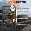KUIPERAUTO Power Heated Towing Mirrors Compatible for Chevy Silverado Suburban