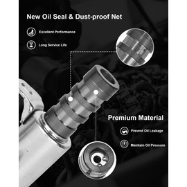 4 PCS Exhaust & Intake Variable Valve Timing Solenoid Kit for Ford F150 Flex Edge Explorer Transit Mustang Taurus Lincoln MKX MKS MKT MKZ 3.5L 3.7L V6 Replaces AT4Z6M280A AT4Z6M280B 917-198 917-197