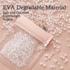 QRYVAL EVA Anti Tarnish Jewelry Storage Bags, Clear Plastic Jewelry
