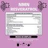 NMN + Resveratrol 99% + Betaína HCL + Quercetina Extracto
