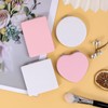 Compact Mirror, 1X/2X Magnification Travel Pocket Makeup Double Sided, Portable,