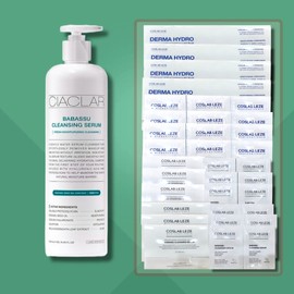 Leje Babassu Cleansing Serum 500ml Hypoallergenic Mildly Acid All-in-One Mixed Sample Pouch Maximum / 르제 바바수 클렌징 세럼 500ml 저자극 약산성 올인원 혼합 샘플파우치 최대