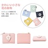 Happykau Women's Short Bi-Fold Wallet, Coin Case, Compact, Cute Mini