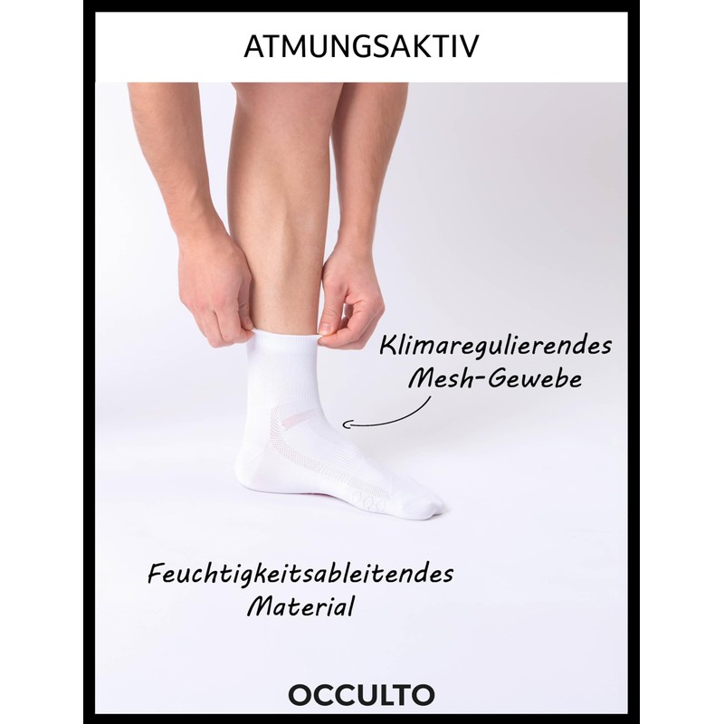 Occulto Men's & Women's Short Road Cycling Socks Pack of