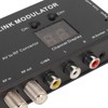 UHF Modulator TV Link Modulator 471.25‑885.25MHz Support PAL NTSC AV
