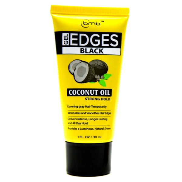 BMB Coconut Oil Black Gel Edges 1oz (3 PACK)