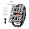 Professional 16-Head Electric Massager - Portable Muscle Relief for Neck,