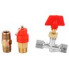 Pressure Switch Control Valve Assembly Square Four Holes Air Compressor