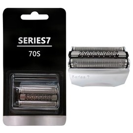 70S Silver Series 7 Economical Shaver Replacement Heads w/Plastic Sealed Packaging for Br-aun Series 7 shaver 720S 790CC 760CC 765CC 795CC 730 9565 750CC 9585 9591 7840S by Qbahip