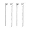 sourcing map 4pcs 4 Inch Door Hinge Pins, Removable Brushed
