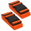 Pair Luggage Straps for Suitcases, Strap Suitcase Belts, Heavy duty