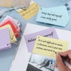 moinkerin Index Cards 1200 Pieces 2.91 x 1.97 Inch Multicoloured
