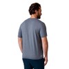 Free Country Men's Microtech Chill Cooling Crew Tee Deep Charcoal
