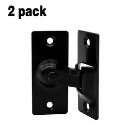 WANLIAN[2 Small] 90 Degree Right Angle Door Lock Lock Bolt Lock cam Lock for Door and Window Sliding Lock bar Bolt Storage Sliding Door Lock Sliding Latch Lock Door Buckle Special Door Lock