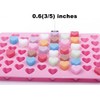 Cy3Lf Cy3Lf Mini Silicone Heart Shape Ice Cube Candy Chocolate