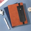 Czzmy Pen Holder Notebook, Pen Holder with Adjustable Elastic Band,