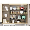 Jojocross Adjustable Expanable Stackable Spice Rack Shelf Pantry Storage Organizer