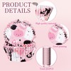 JarThenaAMCS 300Pcs Halloween Cupcake Liner Pink Boo Ghost Baking Cup