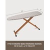 SUNKLOOF Extra Thick Ironing Board Cover and Pad, Resist Scorching