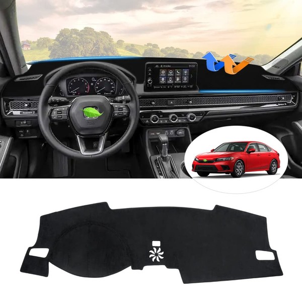 Karltys Dashboard Cover Mat for Honda Civic 2022 2023 2024