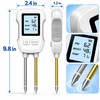3-in-1 Digital Soil Tester with Backlit Display, pH Moisture &