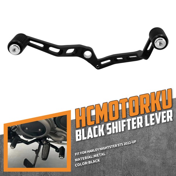 HCMOTORKU Heel Toe Shifter Pegs Gear Shift Lever For Harley
