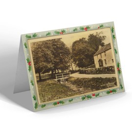 CHRISTMAS CARD - Vintage Westmorland - The Stream, Orton (b)