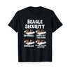 Funny Beagle Security Dog Lover T-Shirt