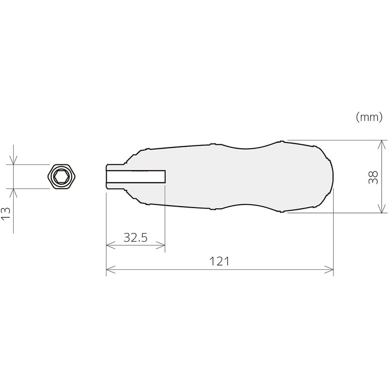 ENGINEER Engineer Threadsaurus GT Drive 02 Ball Grip Through Driver