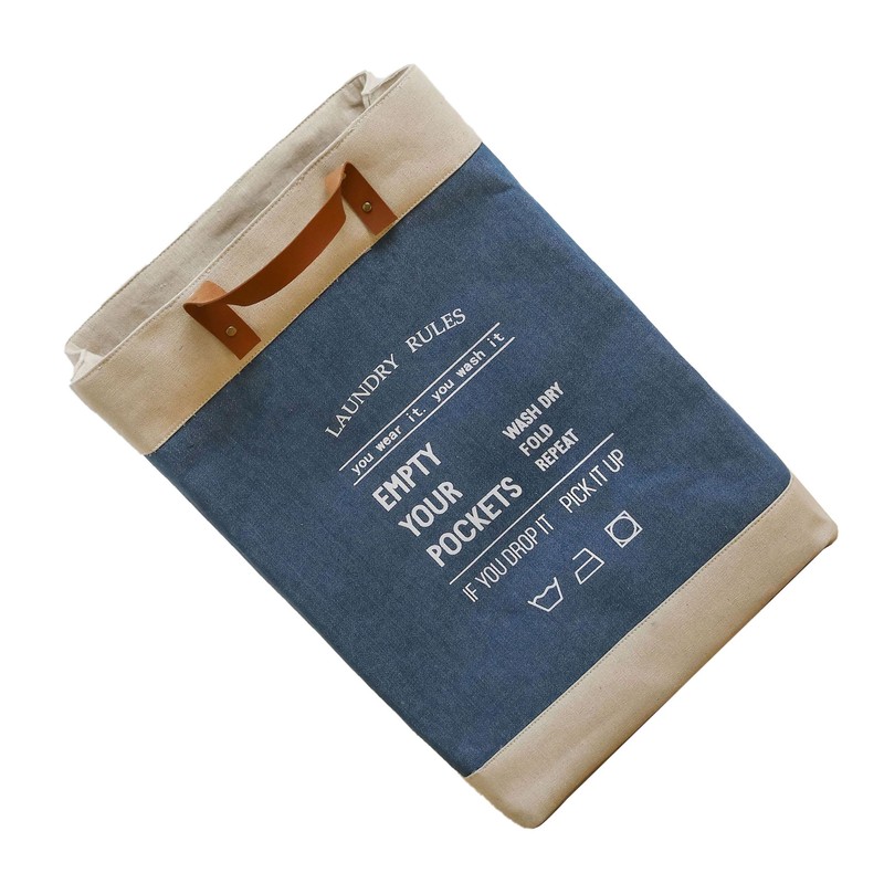 Laundry Basket Grocery Bag Jute Large Capacity Dirty Clothes Storage